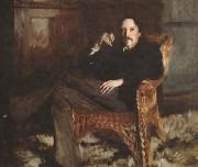 John Singer Sargent Robert Louis Stevenson (mk18) oil on canvas